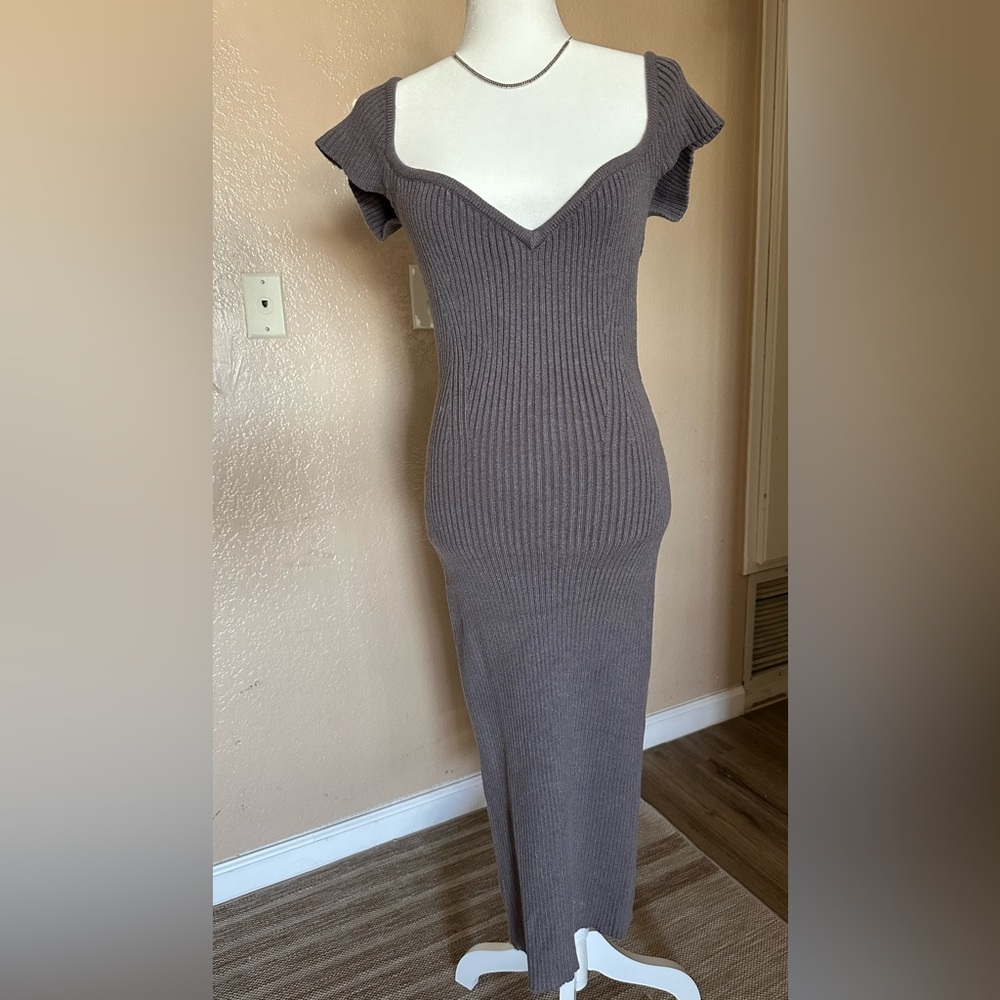 Fall Forever 21 Sweater knit Midi Dress